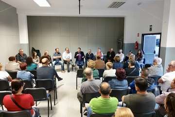 Reunión de Juntos por Telde con vecinos del Valle de los Nueve Alto (Foto TA)